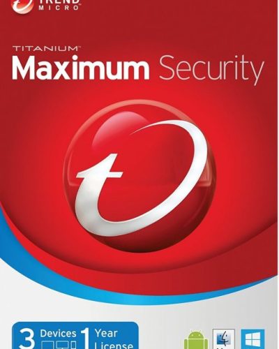 Trend Micro Maximum Security 3 Devices 1 Year